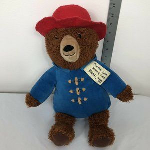 Paddington Bear Kohls Cares Plush 14" Teddy Blue Red Hat 2016 Please Look After